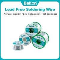 Bakon Lead-free Solder Wire Sn99.3 Cu0.7 High Purity Unleaded Tin Wire 0.3mm/0.6mm/1.0mm Low Melting Environmental Friendly