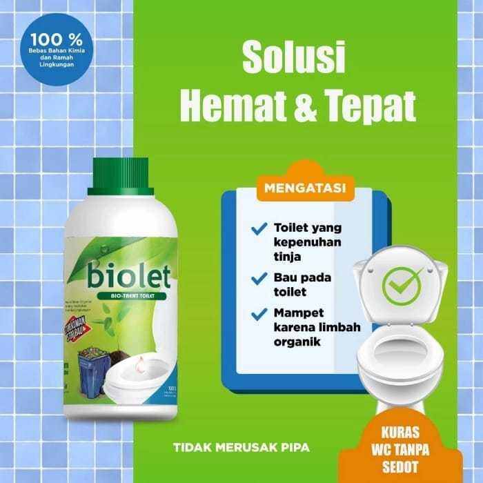BIOLET Penghilang bau dan solusi WC mampet Lazada Indonesia