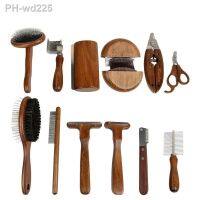 Pet Dog Cat Comb Antique Solid Wood Many Styles Combs Bath Brush Remove Floating Hair Flea Combs Pet Grooming Cleaning Supplies