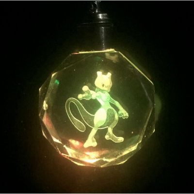 Cartoon Led Pokemon Go Toy Flash Light Keychain Action Figure Pikachu Toy