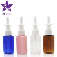 Hot-selling high-end low-cost travel 1pcs 30ml plastic square bottle Spray bottle Nasal spray bottle free shipping