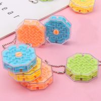 3D Maze Magic Cube Six-sided Transparent Puzzle Creative Balance Fantasy Beads Rotating Decompression for Childrens Toys Brain Teasers