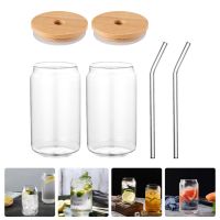 ✎™ Straw Cups Glasses Can Cup Coffee Iced Lids Beer Drinking Tumbler Lid Water Tea Shaped Mugs Cocktail Beverage Straws Mason