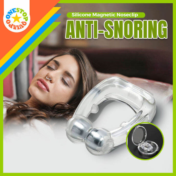 OSQ 1pc Silicone Anti Snore Stop Snoring Easy Breathe Nose