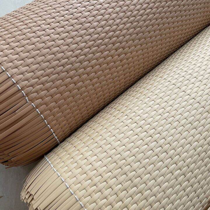 Plastic Rattan bing Roll Cane Wicker Sheet For Chair Table Furniture