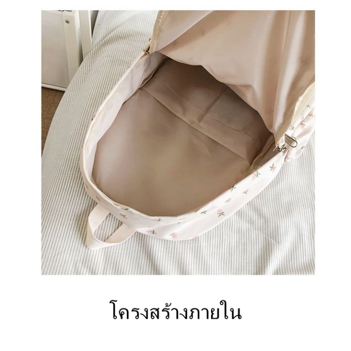 mousoon-กระเป๋าเป้สะพายหลังกระเป๋าเป้สะพายหลังสาววรรณกรรมญี่ปุ่นกระเป๋าเป้สะพายหลังดอกไม้กระเป๋านักเรียนนักเรียนเดินทางกระเป๋าเป้สะพายหลังคอมพิวเตอร์