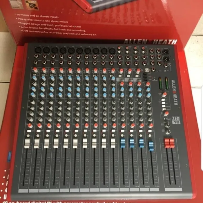 Mixer ALLEN & HEATH ZED18 ( 18 Channel ) Lazada Indonesia
