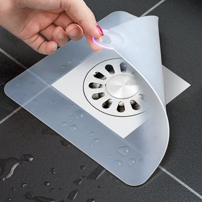 Silicone Floor Drain Deodorant Pad Toilet Sewer Anti Odor Floor Drain  Cover Sink Water Stopper Bathroom Equipment For Home  by Hs2023