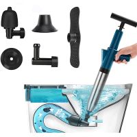 Sewer Dredge Clogged Toilet Plungers Drain Blaster High Pressure Cleaner Air Drain Cleaner Manual Pneumatic Dredge Tools