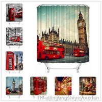 【hot】✺✆  Musife Custom london street Shower Curtain Polyester Fabric