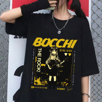 【New】อะนิเมะ Bocchi Rock T เสื้อ Hitori Gotoh Kessoku กราฟิกเสื้อยืดผู้ชายขนาดใหญ่เสื้อยืด Hip Hop เสื้อลำลองผู้ชายแขนยาว