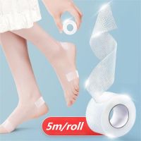 5M/Roll Unisex Disposable Invisible Transparent Heel Stickers Pain Relief Anti-wear Foot Heel Stickers Waterproof Heel Protect Sticker Anti-Friction Pedicure Adhesive Tape