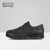 ECCO รองเท้าผ้าใบ รองเท้าวิ่ง รองเท้าหนัง แพลตฟอร์ม แบบผูกเชือก กันลื่น สําหรับผู้ชาย 831304