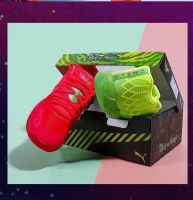 รองเท้าบาสเก็ตบอล PuMa LaMelo Ball star โดยเฉพาะ รองเท้าบาสเก็ตบอล MB.01&amp;MB.02 Rick and Morty รองเท้าบาสเก็ตบอลกันกระแทกและทนทาน!