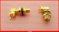 ✘ 20 Pcs PC Board PCB Mount SMA Female Jack Nut Bulkhead Right Angle Connector New