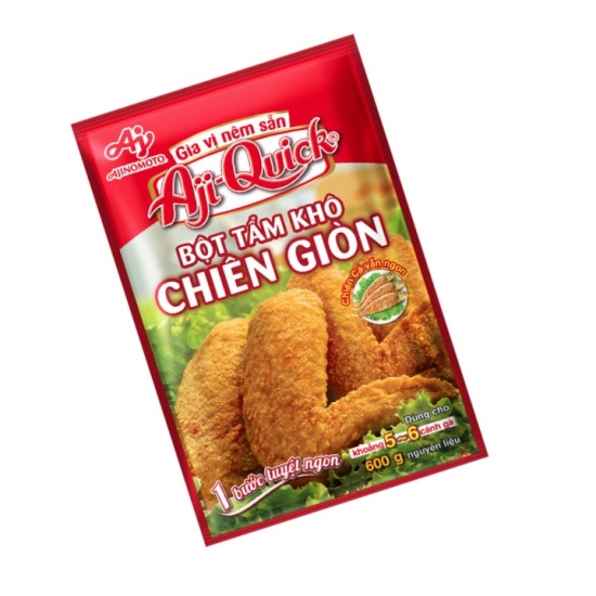 Bột tẩm khô chiên giòn aji-quick ajinomoto gói 210g - ảnh sản phẩm 1