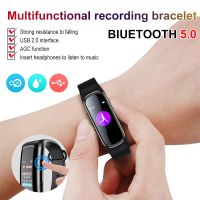 Digital Voice Recorder Wrist Watch 8GB 16GB Recorder Pen Bracelet Voice-activated Recording Watch MP3 Player for Business