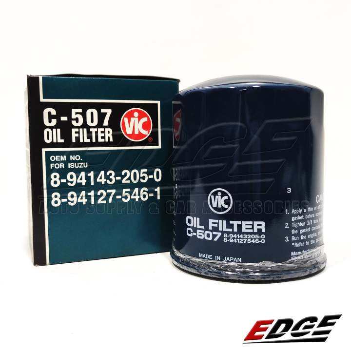 Vic C Car Oil Filter Isuzu Fg Lazada Ph