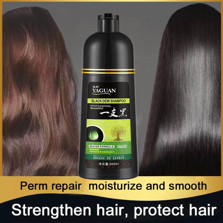 500ML hair dye shampoo organic Japan Original Hair Coloring Hair Dye