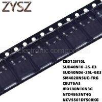 100PCS TO252 CED12N10L SUD40N10-25-E3 SUD40N06-25L-GE3 SM4028NSUC-TRG CEU75A3 IPD180N10N3G NTD4863NT4G NCV5501DT50RKG Electronic components