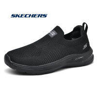 Skechers_ GOwalk 6 Shoes Hyper Pillars รองเท้าวิ่งน้ำหนักเบาสำหรับผู้ชาย GOwalk Shoes สเก็ตเชอร์ส รองเท้า ผู้หญิง Ultra Flex 3.0 Sport Shoes Mens Shoes รองเท้าลำลองผู้ชายใหม่ 125586-NVY