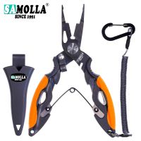 New Multifunctional Fishing Pliers Accessories 420 Stainless Steel Body Scissors Line Cutter Hooks Remover Outdoor Fishing Tools Accessories