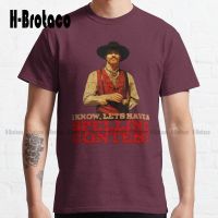 Tombstone - Doc Holliday (1993) Classic T-Shirt Horror Movie Shirts Outdoor Simple Vintag Casual T Shirts Xs-5Xl Custom Gift