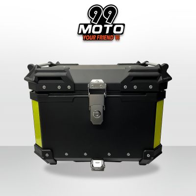 99 MOTO กล่องท้ายมอเตอร์ไซค์ (ขนาด 45 ลิตร) เกรดพรีเมี่ยม - สีดำ