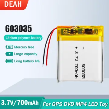 802040 700mah 3.7v Lipo Li-polymer rechargeable battery for