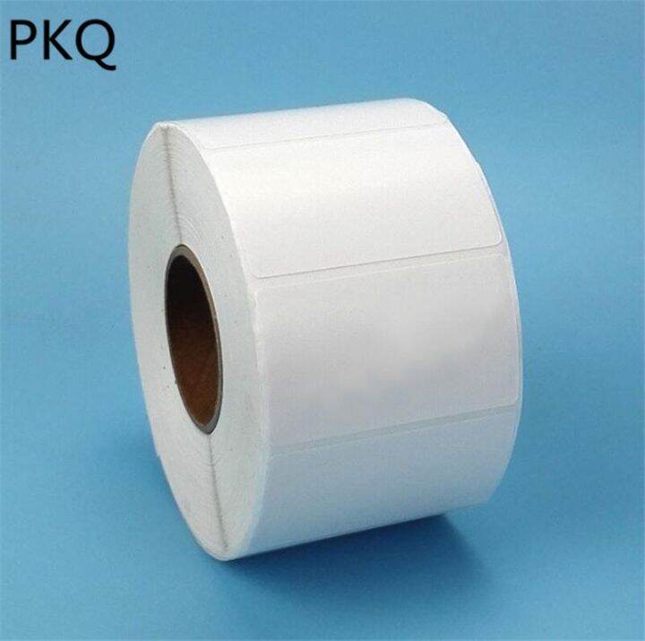 7cm 6cm 5cm blank white gloss art paper label sticker white barcode ...