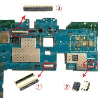 2pcs/lot display LCD FPC Connector battery touch For Samsung Galaxy Tab A 10.1 SM T580 T580 T585 T587