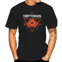 เสื้อยืดผู้หญิง Deftones สีดำ Nu Metal Band Tee Rock Shirt For Youth Middle-Age The Old Tee Shirt