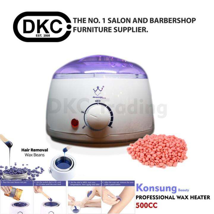 DKC Konsung Professional Wax Heater 500cc WN408-1A, WN408-1B Hot Wax ...