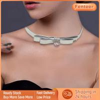 Fenteer หูกระต่ายรูปหัวใจความรักสร้อยคอแบบโชคเกอร์ Choker สำหรับไนท์คลับปาร์ตี้ผู้หญิง