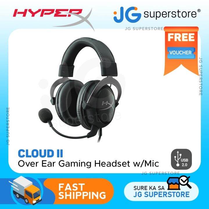 HyperX KHX-HSCP-GM Cloud II Gaming Headset Memory Foam Ear Pads ...
