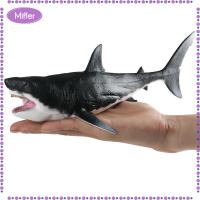 Miffer Megalodon ตุ๊กตาขยับแขนขาได้ปลาฉลามขนาดใหญ่โบราณสำหรับเด็กเด็กชายเด็กหญิงเด็ก