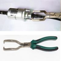 Professional Gasoline Pipe Joint Pliers Filter Caliper Oil Tubing Connector Disassembly Tools Quick Removal Pliers Clamp Repair