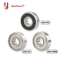 5PCS ABEC-7 Deep Groove BALL BEARING 608ZZ 608z 2RS NMB 8X22X7 มม.แบริ่งเหล็ก 608 ZZ สเก็ตแบริ่งสำหรับ 3D เครื่องพิมพ์สำหรับ CNC-ggfjgkugkgkkjuki