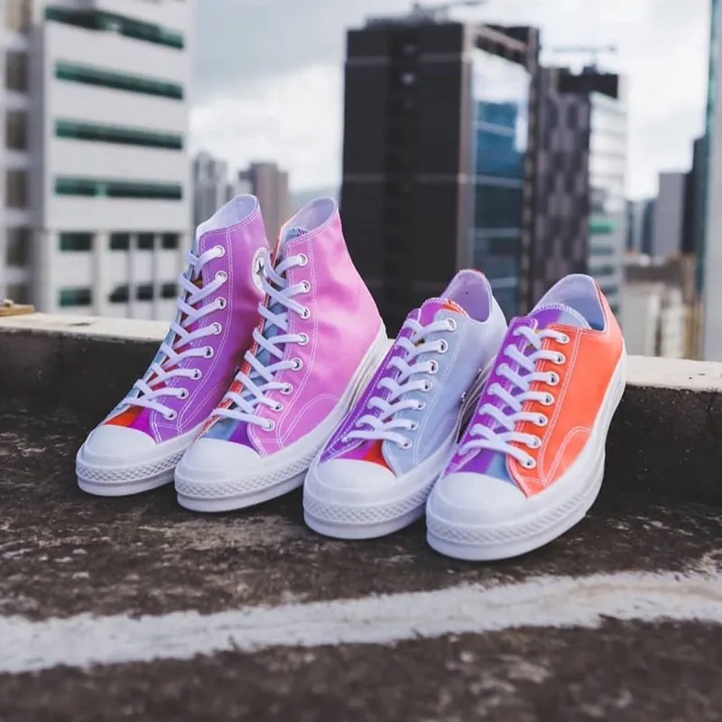 BRPROUD  Converse has color-changing shoes when you step into the sun