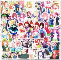 hotx【DT】 10/30/50pcs  Anime Quintile Bride Skateboard Suitcase Laptop Luggage Stickers Diy Kids