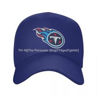 ✸ New Available Tennessee Titans Logo NFL Baseball Cap Men Women Fashion Polyester Solid Color Curved Brim Hat Unisex Golf