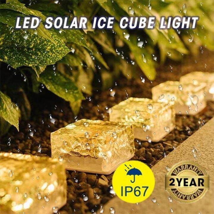 Led Lights Outdoor Stair Paver Lamp For Lawn Garden Decoration Lazada PH