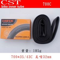 Velosa Road bike inner tubecyclo cross/gravel bicycle inner tube700 x 18-25/700 x 25-32/700 x 35-43 presta valve