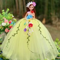 New Bjd 30cm Wedding Doll 16 Princess Decoration Doll Fashion 13 Joints Movable 3D Eye Clothes Girl Birthday Gift Dress Up Toy