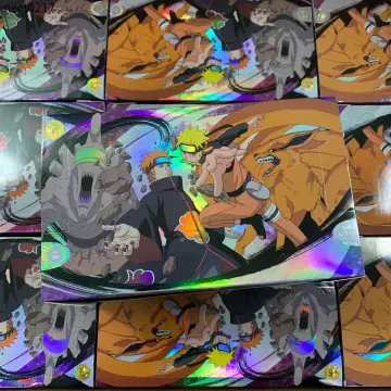 Naruto Kakashi Hinata ou Series Bronzing Collection Cartas