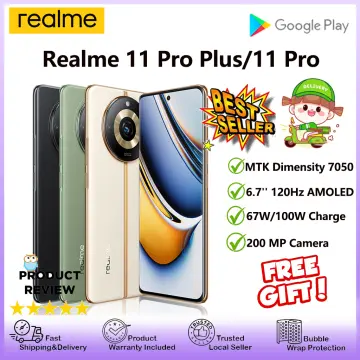 Free Shipping Global Rom Unlocked Realme 11 Pro Plus 5G 200MP Camera MTK  Dimensity 7050 6.7 Inch AMOLED 5000mAh 100W SuperVOOC