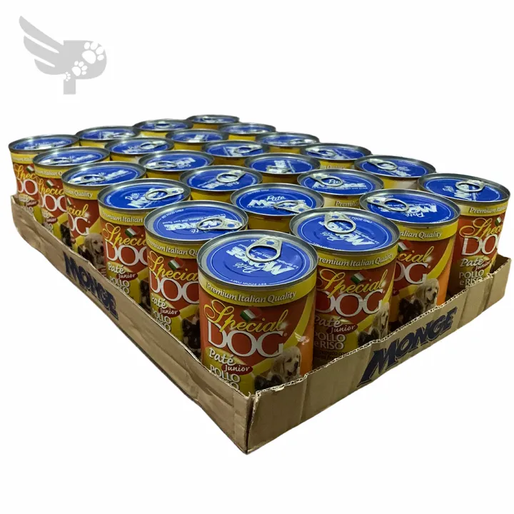 Monge Special Dog in Premium Pate with Chicken and Rice 400g x 24 cans