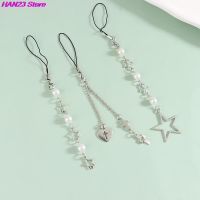 High Quality 1PC Fashion Minimalist Phone Lanyard Cute Star Heart Cross Pendant Phone Strap Phone Charms Accessories