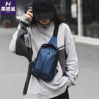 【Ready】? f sh y brand nger mens street sgle shoulder satel female student c- menger