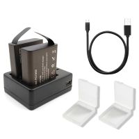 ZZOOI for EKEN H9r PG1050 Battery and Dual USB Charger For SJCAM SJ4000 sj5000 sj6000 sj9000 H9 H9R H8R H5s H6s SOOCOO C30 C50 F68r